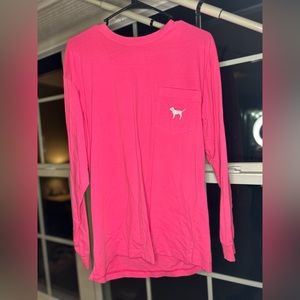 Vintage long sleeve PINK Tee